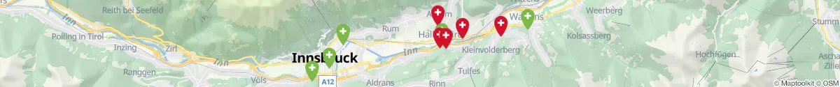 Map view for Pharmacies emergency services nearby Tulfes (Innsbruck  (Land), Tirol)